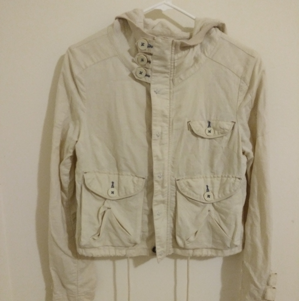 Blazer Cream Hoodie (Women)